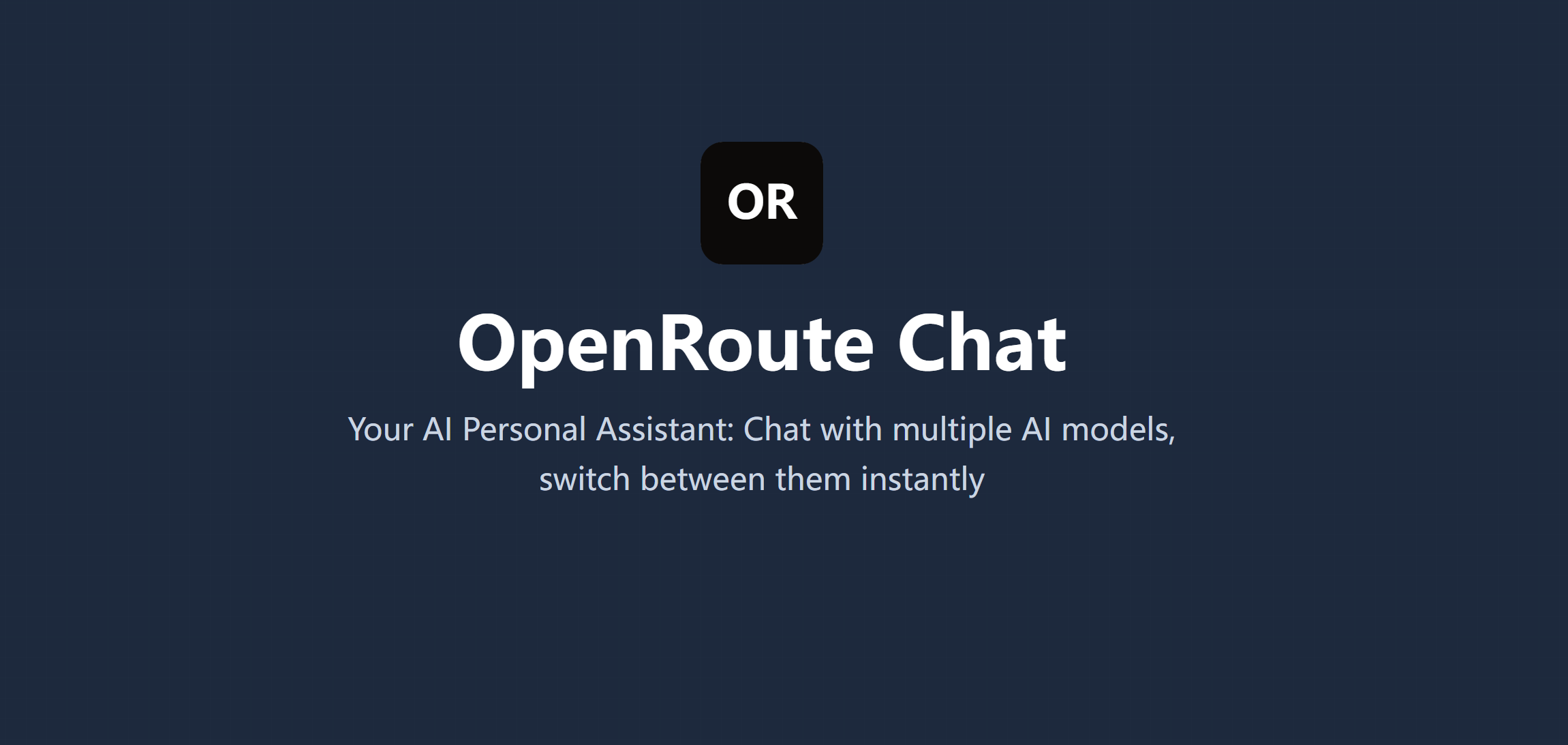 OpenRoute AI - 专业的 AI 统一访问接口 | 400+ 模型，追踪评估、提示管理和指标功能